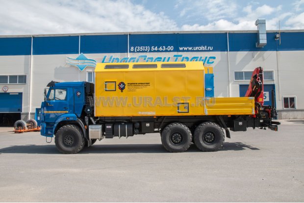 ПАРМ с КМУ PK-15500А УСТ 5453 Камаз 43118