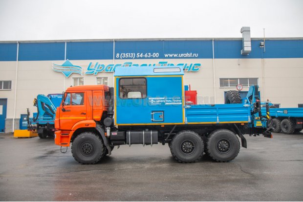 АРОК с КМУ ИМ-55 УСТ Камаз 5350-66(D5)