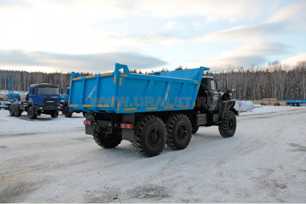 Cамосвал Урал 58312A (55571) с задним бортом