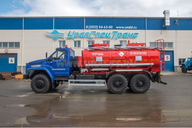 Автотопливозаправщик АТЗ-11-2 УСТ 5453 Урал NEXT 4320-74Е5Г38