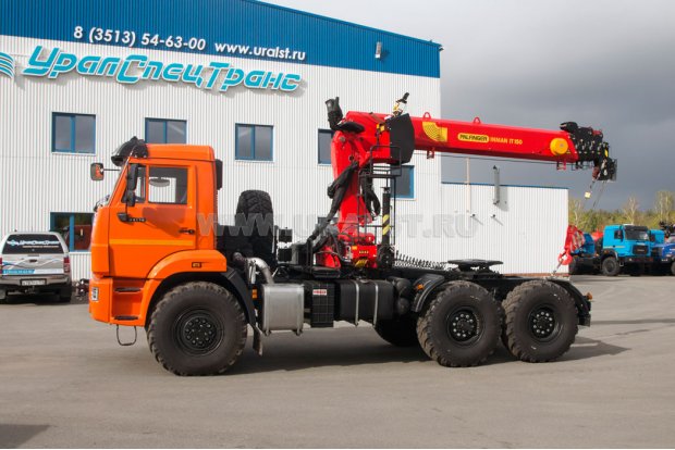 Тягач Камаз 43118 с КМУ ИТ-150