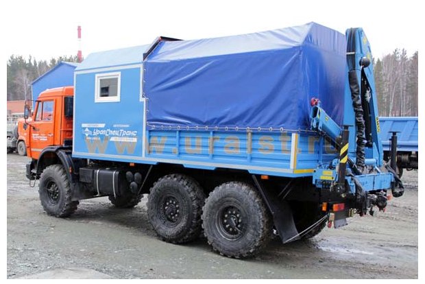 ГПА с КМУ ИМ-55 УСТ 5453 Камаз 43118
