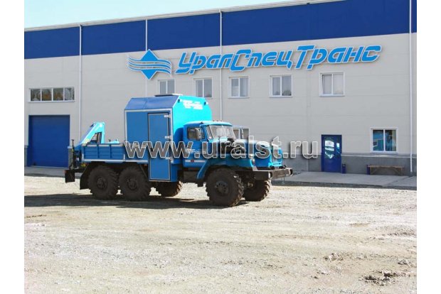 ГПА с КМУ ИМ-55 УСТ 5453 Урал 4320-1151-61