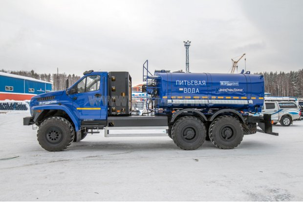 Автоцистерна АЦПТ-10НО УСТ 5453 Урал NEXT 4320-16А36 насос, обогрев