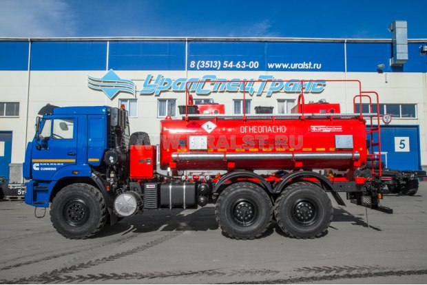 Автотопливозаправщик АТЗ-11-2Б УСТ 5453 Камаз 43118-76(RR) (CUMMINS) сп.м.