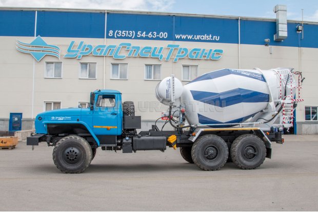 Автобетоносмеситель АБС 6ГП УСТ 54536G Урал 4320-60Е5