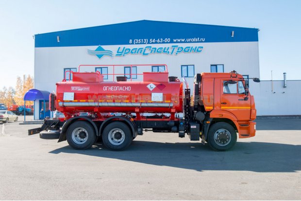 Автоцистерна для ГСМ АЦ-11-2Б УСТ 5453 Камаз 65115-48(А5) 