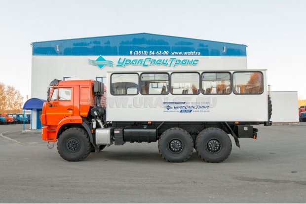 Автобус вахтовый 22 комфорт УСТ 54535 Камаз 43118-50 сп.м
