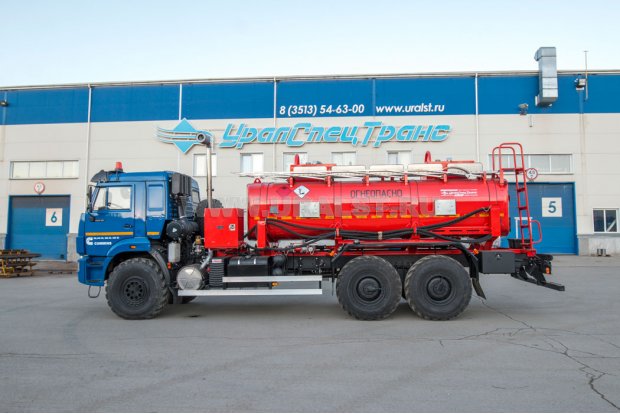 Автотопливозаправщик АТЗ-12-2 УСТ 5453 Камаз 43118-76 (RR) (CUMMINS) сп.м.