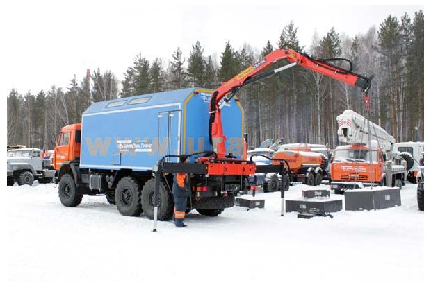 МРМ с КМУ PK-8500А УСТ 5453 Камаз 43118
