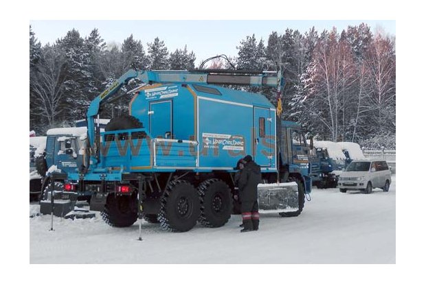 МРМ с КМУ ИМ-25 УСТ 5453 Камаз 43118-RR