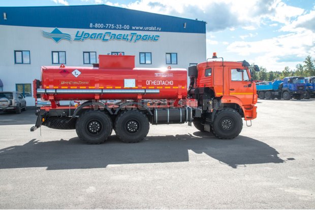 Автотопливозаправщик АТЗ-12Б УСТ 5453 Камаз 43118-50 сп.м.доработка под ДОПОГ