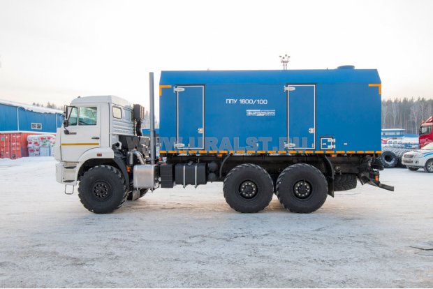 Паровая промысловая установка ППУА 1600/100 УСТ 5453 Камаз 43118 насос Kopper Pumps