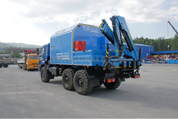 ПАРМ с КМУ ИМ-95 УСТ 5453 Камаз 43118