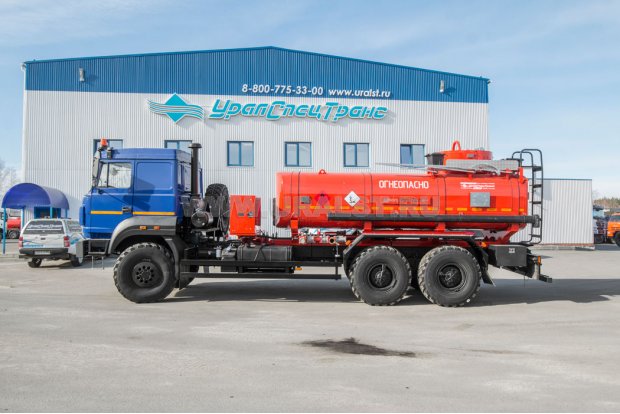 Автотопливозаправщик АТЗ-12 УСТ 5453 Урал 4320-80(Е5) сп.м. доработка под ДОПОГ