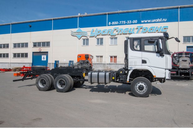 Шасси SHACMAN SX32586V385 6х6, база 4575мм