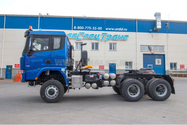 Тягач УСТ 5453 SHACMAN SX32586V385 (6х6), КБ 3775 мм, 315/80R22,5 ДОПОГ 