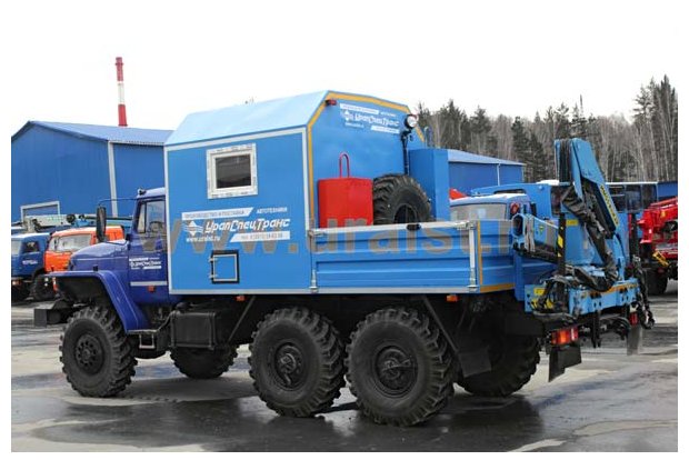 АНРВ с КМУ ИМ-55 УСТ 5453 Урал 4320-1151-61
