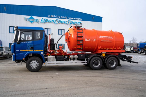 МВ-15 КО-505 УСТ 5453 SHACMAN SX32586V384 6х4, 315/80 R22.5, КБ 4575
