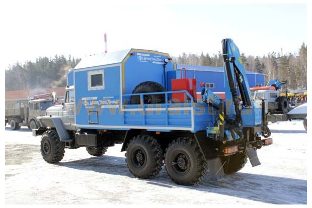 АНРВ с КМУ ИМ-55 УСТ Урал 4320-1951-60