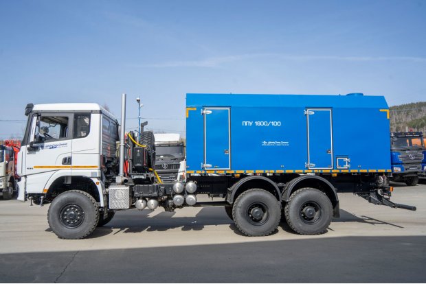 ППУА 1600/100 УСТ 5453 SHACMAN SX32586V385 6х6, 14R20, база 4575мм насос Kopper Pumps
