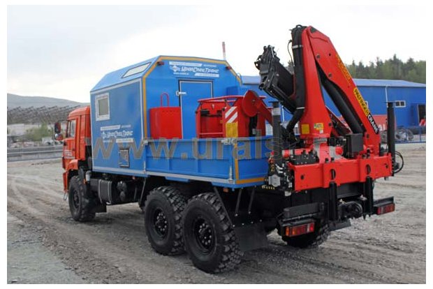 АРОК с КМУ PK-15500А УСТ Камаз 43118