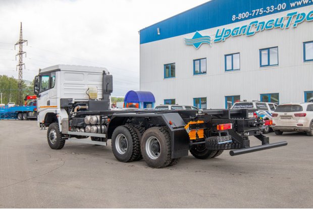  Контейнеровоз УСТ 5453 SHACMAN SX32586V385 6х6, база 4575мм