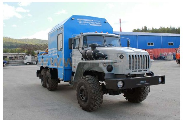 Фургон АРОК с КМУ Palfinger РK 8500