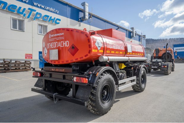Прицеп цистерна для ГСМ ПЦ 10-21 УСТ 9465 425/85 R21