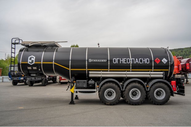 Полуприцеп цистерна для нефти ППЦН 26КТ-32 УСТ 9465 термос, ССУ 1550