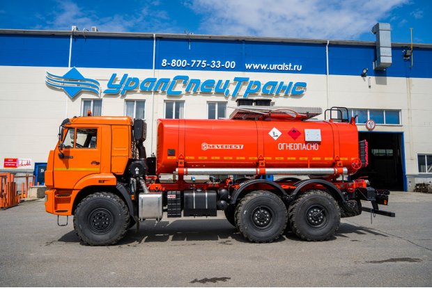 Автоцистерна для нефти АЦН-11Т УСТ 5453 Камаз 43118