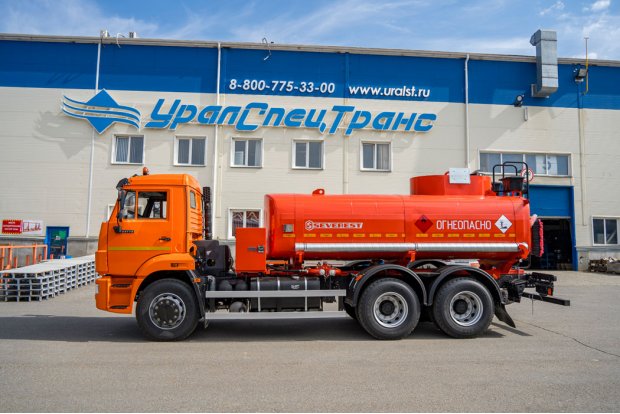 Автотопливозаправщик АТЗ-11Б УСТ 5453 Камаз 65115-48