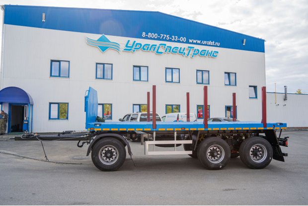 Прицеп бортовой контейнеровоз ПК 15-33-6К УСТ 9465
