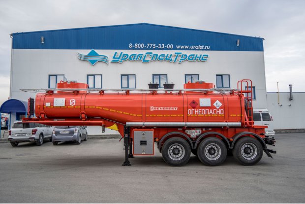 Полуприцеп цистерна для ГСМ (бензовозы) рамная ППЦ 20-32Л-2Н