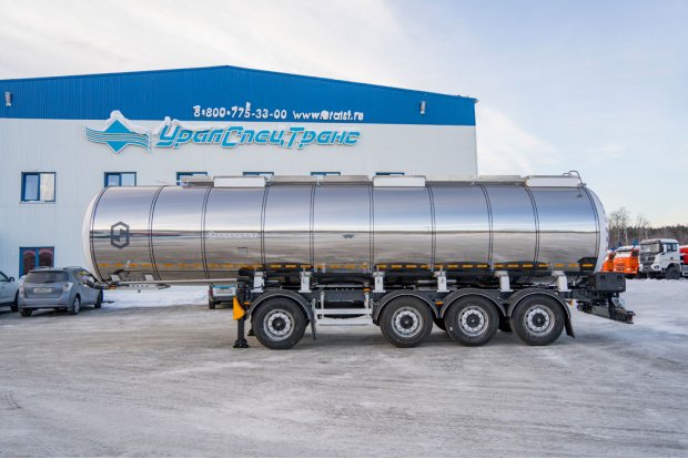 Полуприцеп цистерна для пищевых жидкостей ППЦПТ 30КТ-42ЛЛ