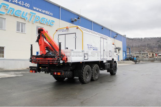 Маслостанция УСТ Камаз с КМУ PK-8500