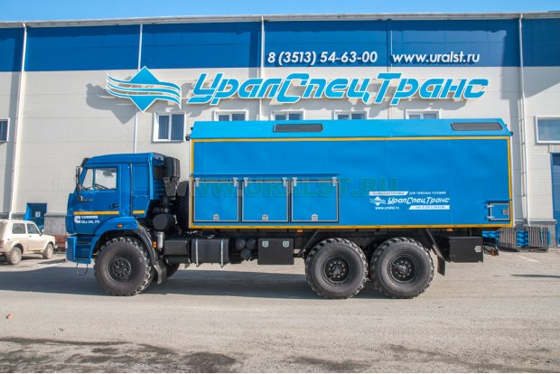 Маслостанция УСТ-5453 на шасси Камаз 43118RF