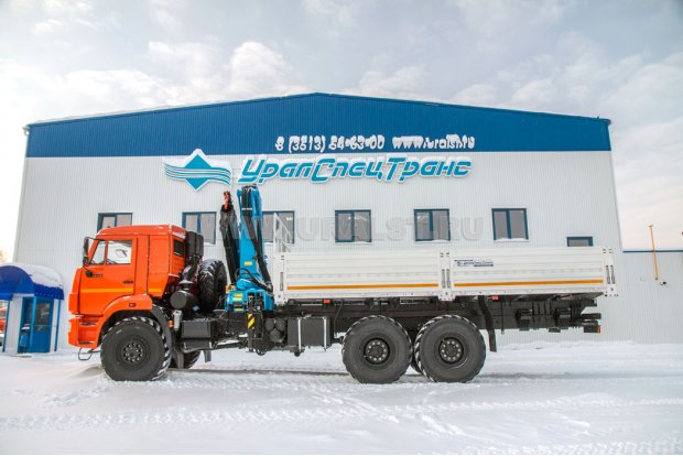 Автомобиль бортовой Камаз 43118-46 с КМУ ИМ-240