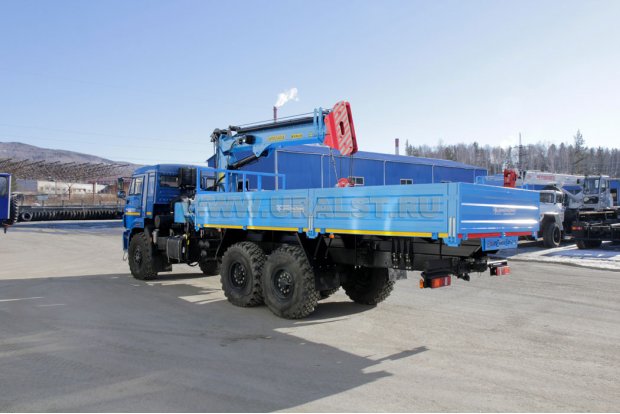 Бортовой с КМУ ИМ-240А УСТ 5453 Камаз 43118