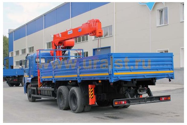 Бортовой с КМУ KS-2056 УСТ 5453 Камаз 65117