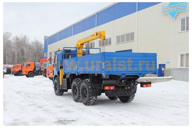 Бортовой с КМУ Soosan SCS513 УСТ 5453 Камаз 43118