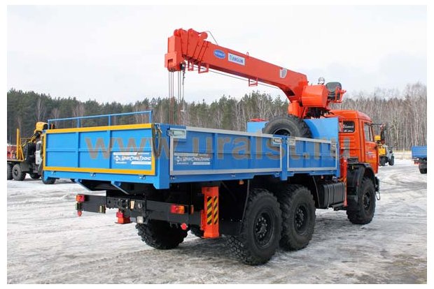 Бортовой с КМУ KS-1256G-II УСТ 54531 Камаз 43118-50