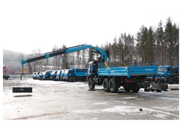 Бортовой с КМУ ИМ-150 УСТ 54531 Камаз 43118-1098-10