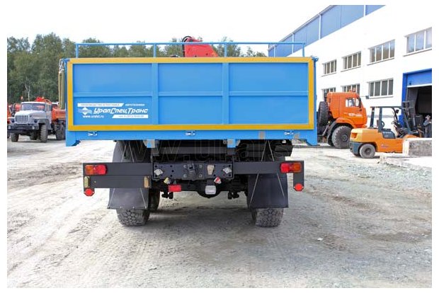 Бортовой с КМУ PK-15500А УСТ 54531 Камаз 43118-1098-10