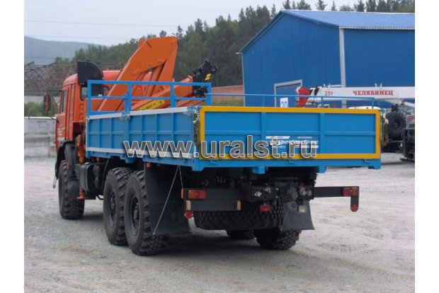 Бортовой с КМУ-130 УСТ 54531Камаз 43118-50