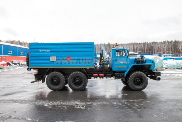 Бортовой с КМУ ИМ-25 УСТ 5453 Урал 4320Е5 Баллоновоз