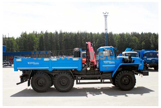 Бортовой с КМУ РК-4501 УСТ 5453 Урал 5557-1151-60