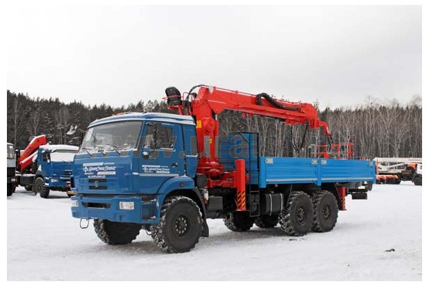 БКМ с Kanglim KS2056 УСТ 5453 Камаз 43118