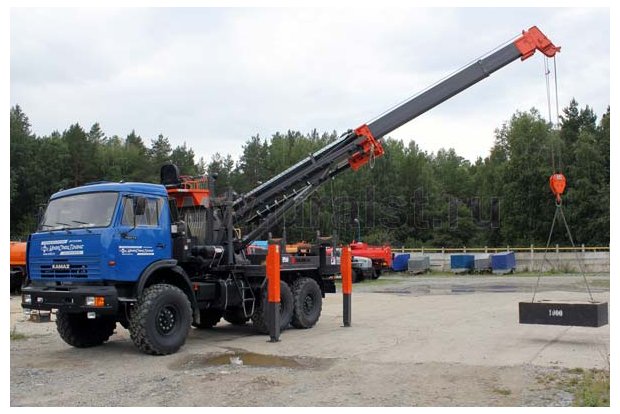 БКМ с SOOSAN SA040C УСТ5453 Камаз 5350