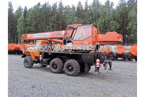 Автокран КС 55713-3К-1 "Клинцы" Урал 5557